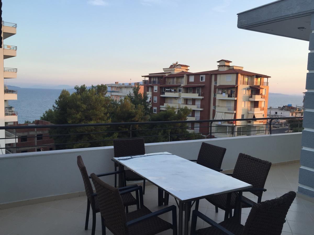 Bardhi Apts Sarande Bagian luar foto